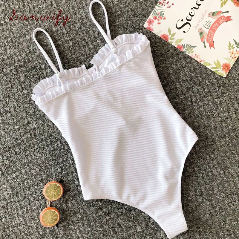 

2019 Woman Push Up Bathing Suit Tankini Hollow Out Swimwear Bandage Piece Swimsuit