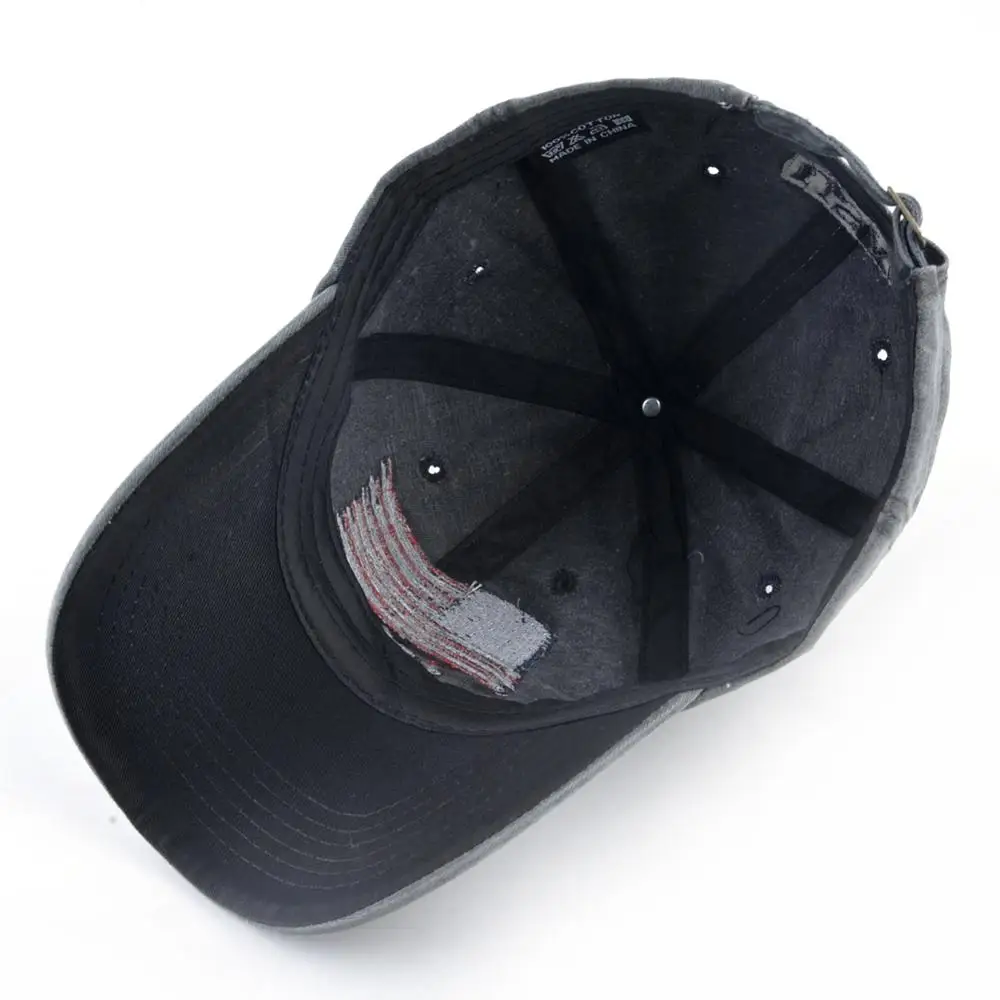 Кепка унисекс с вышивкой повседневная бейсболка из мытого хлопка в стиле хип-хоп