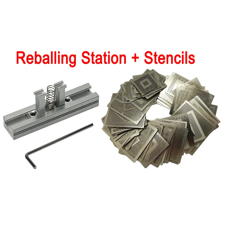 170 шт. универсальные трафареты с шаблоном для реболлинга поверхностного