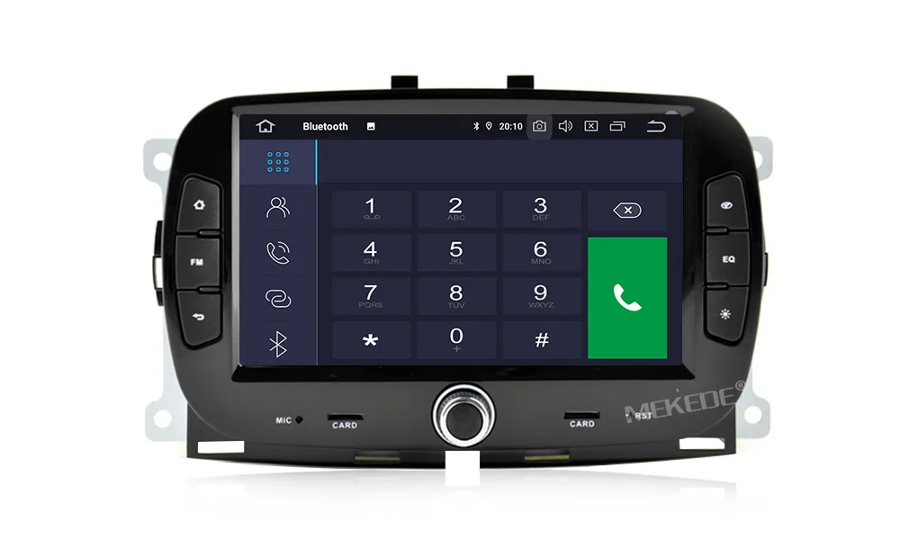 Android 9,0 4+ 64G Автомобильный CD dvd-плеер для FIAT 500-+ gps навигация 1024X600 Двухканальное радио мультимедиа 7 дюймов головное устройство