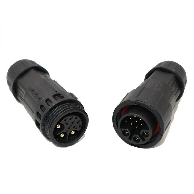 Водонепроницаемый Кабельный соединитель M19 с винтовым зажимом IP68 Штекерный