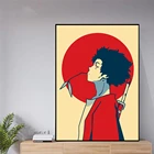 Аниме плакат Настенный декор Mugen Samurai Champloo Холст Живопись ретро плакаты крафт настенная бумага бар домашнее искусство Внутренняя Живопись