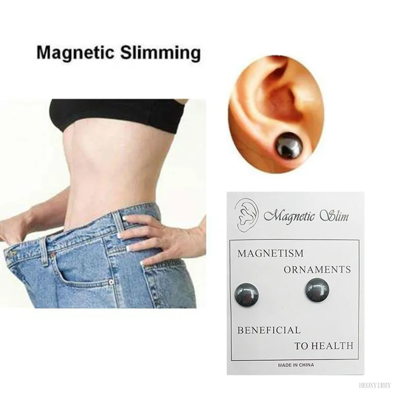 

Magnetic Slimming Earrings Slimming Patch Lose Weight Magnetic Health Jewelry Magnets Of Lazy Paste Slim Patch