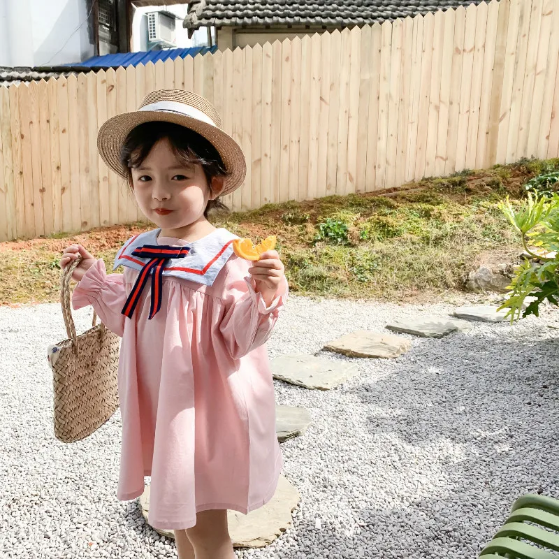 Новое поступление весеннее хлопковое Повседневное платье принцессы в Корейском