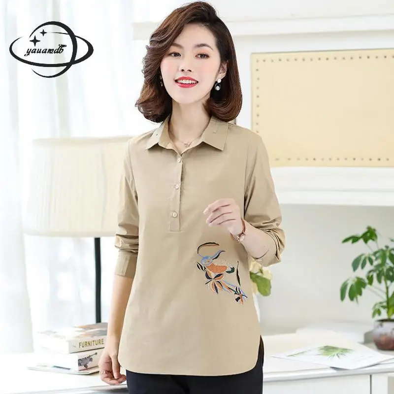 Женские рубашки поло весна осень женские топы футболки одежда с коротким рукавом