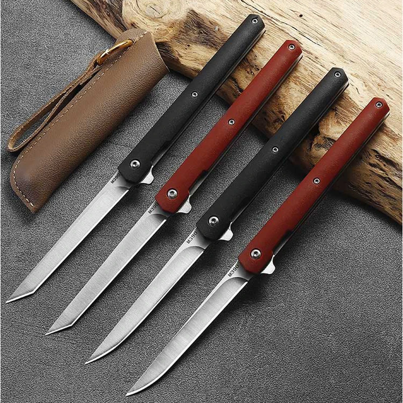 Складной нож M390 G10 для улицы самообороны 59 HRC складной высокой твердости CS GO