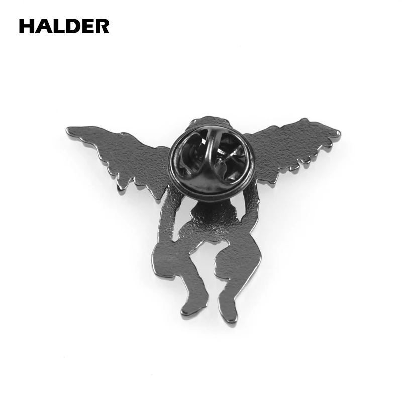 BR0041 halder Аниме смерти Примечание рюуку металлические броши булавки на лацкан Рюкзак украшения из ткани бижутерия вечерние аксессуары подарок