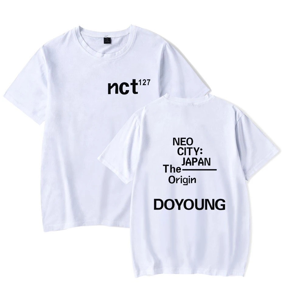 Футболка Kpop белая футболка с надписью NCT U 127 для концертов и альбомов женская