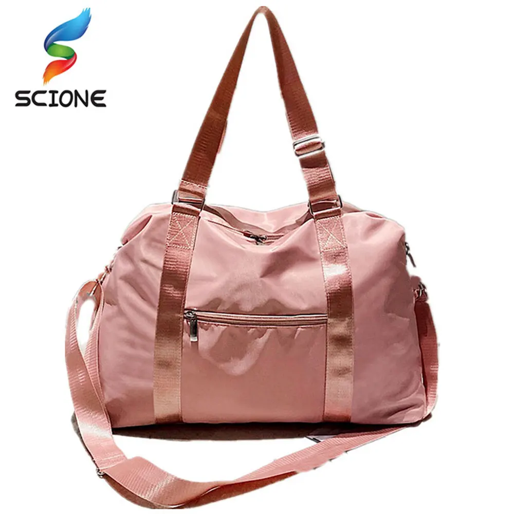 

Outdoor Waterproof Nylon Sports Gym Crossbody Bags Men Women Training Fitness Travel Handbag Yoga Mat Sport Compartment XA226Y