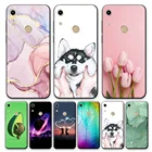 Чехол для Honor 8A, матовый защитный чехол для Honor 8A, Мягкий Силиконовый Модный чехол из ТПУ для Huawei Honor 8A 8a, в виде животного, 6,09