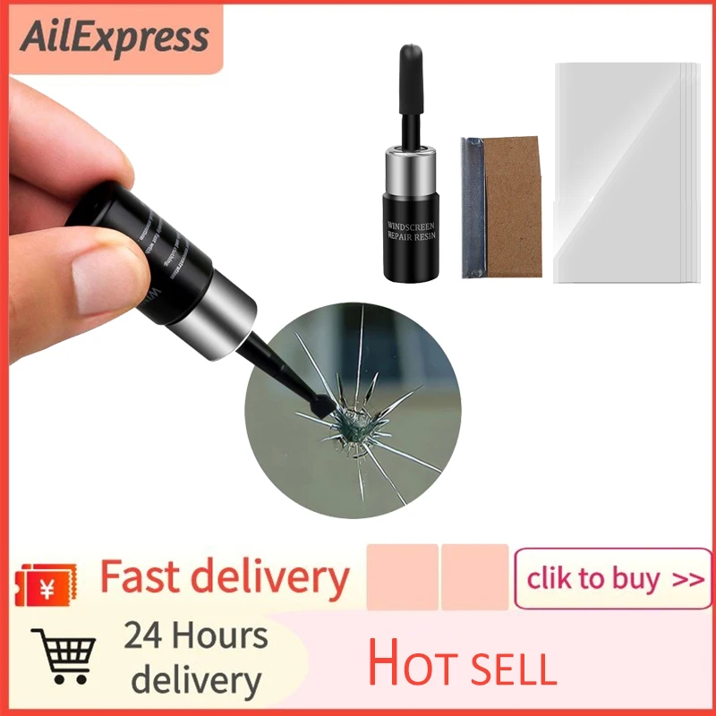

Car Windshield Cracked Repair Tool DIY Car Window Phone Screen Repair Kit Glass Curing Glue Auto Glass Scratch Crack Repair set