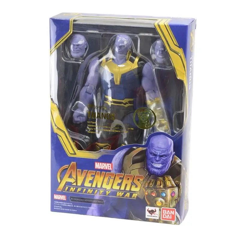 

Original BANDAI S.H.Figuarts Avengers: Infinity War Thanos PVC Action Figure Collectible Model Collectible Toy Children Gift