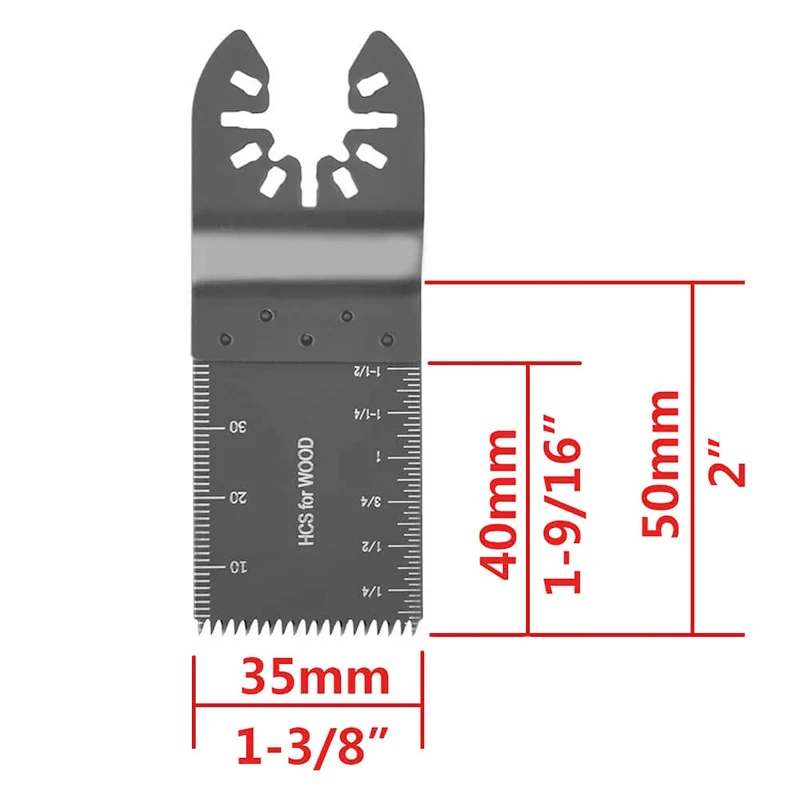 

50pcs Oscillating Multi Tool Japanese Tooth Saw Cutter Set For Milwaukee M12 M18