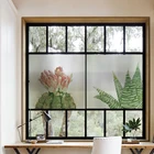 Оконная пленка для конфиденциальности, Виниловая наклейка для стекла, не клеящаяся оконная наклейка, статическая липкая оконная декоративная наклейка, кактус, растения, GS024