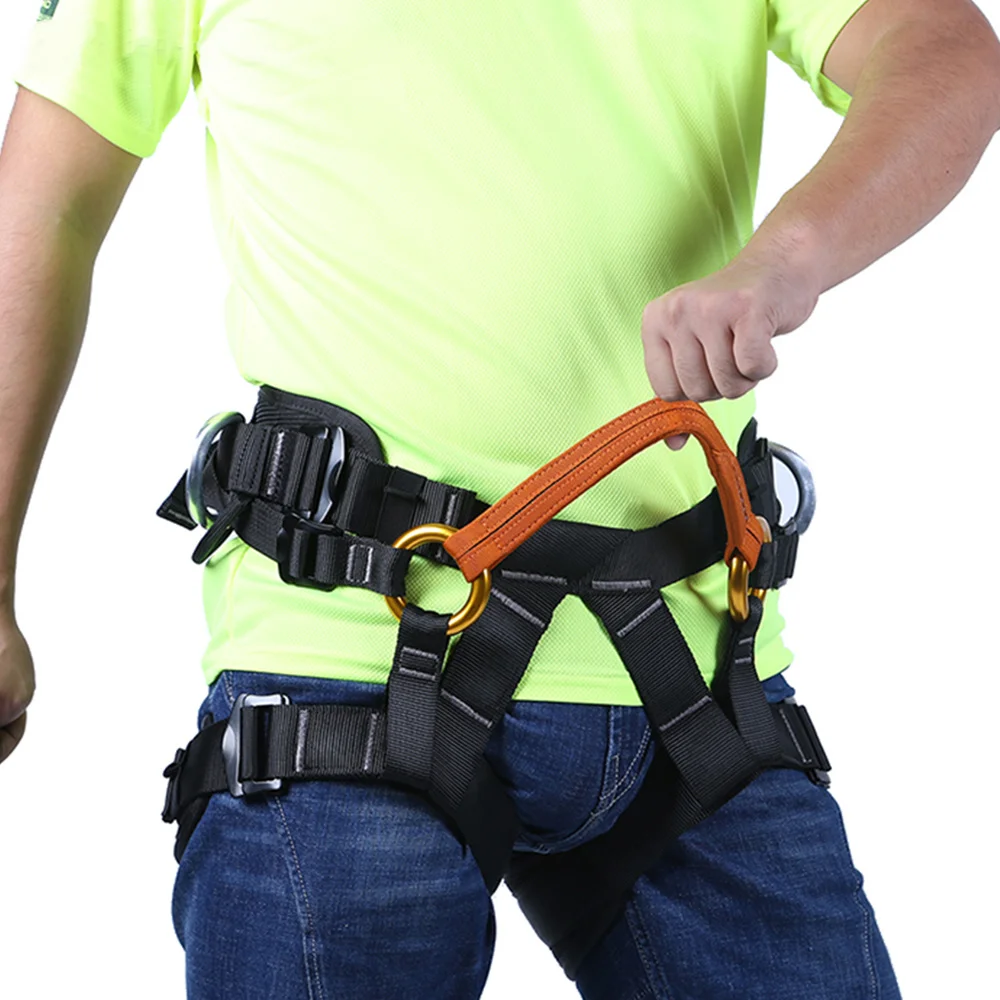 

XINDA Body Waist Support Safety Belt climbing tree Harness Aerial Sports Equipment Camping Outdoor Hiking Rock Climbing Half