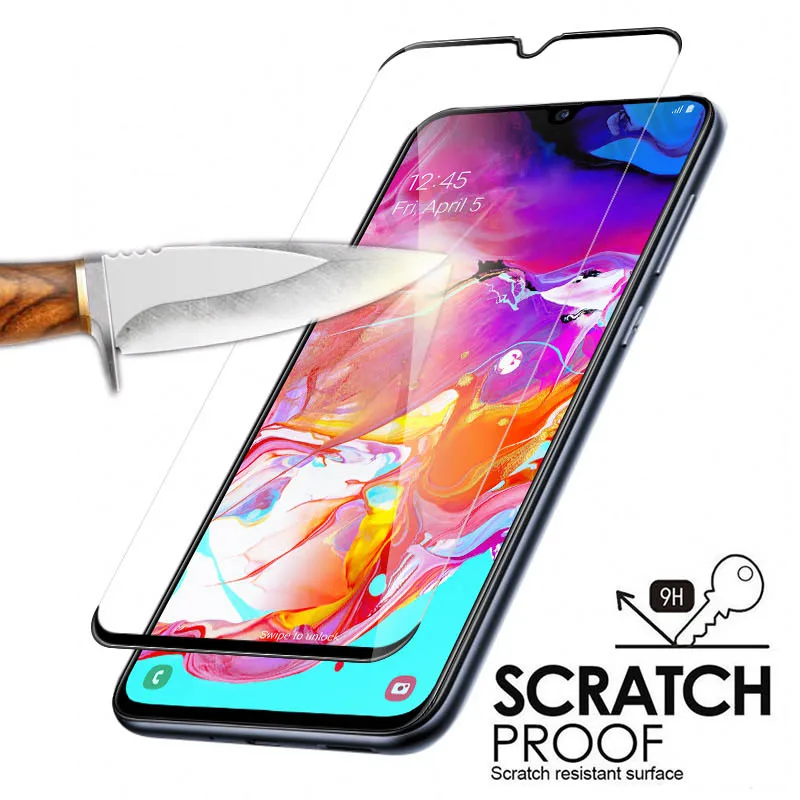 Взрывозащищенное Закаленное стекло для samsung Galaxy M10 M20 M30 M40 Переднее экран с