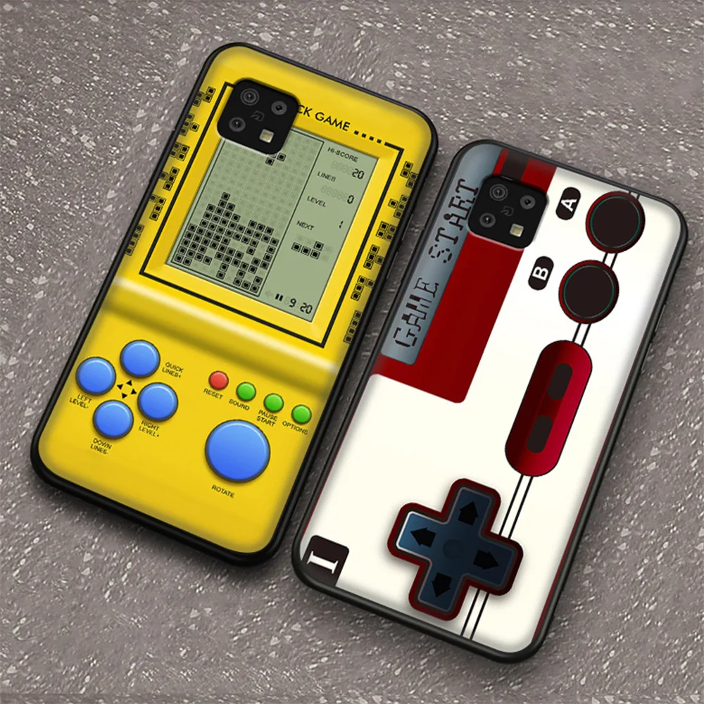 

For Sharp Aquos Sense6 Case Soft TPU Silicone Bumper Protective Case For Sharp Aquos Sense 6 Phone Shell For Sharp SH-54B