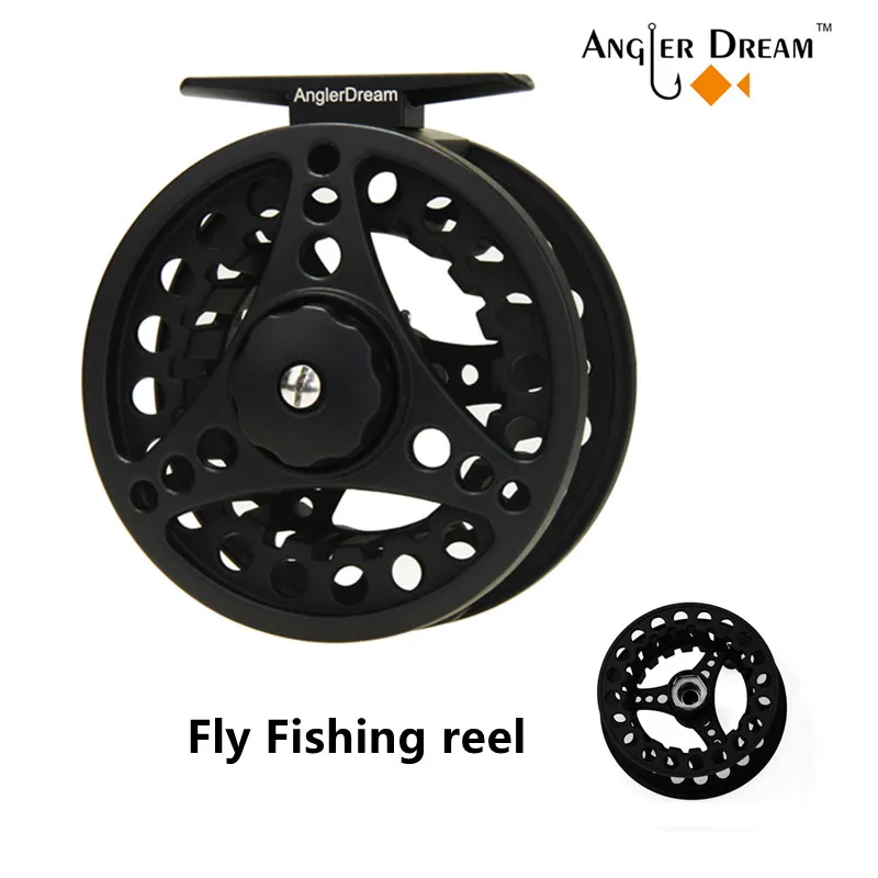 

ANGLER DREAM Fly Fishing Reel ALC 1/2/3/4/5/6/7/8 WT Aluminum Alloy Large Arbor Smooth Spare Spool Fly Fishing Reel