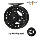 Рыболовная катушка для ловли нахлыстом ANGLER DREAM ALC 12345678 WT из алюминиевого сплава, большая гладкая запасная катушка, катушка для ловли нахлыстом