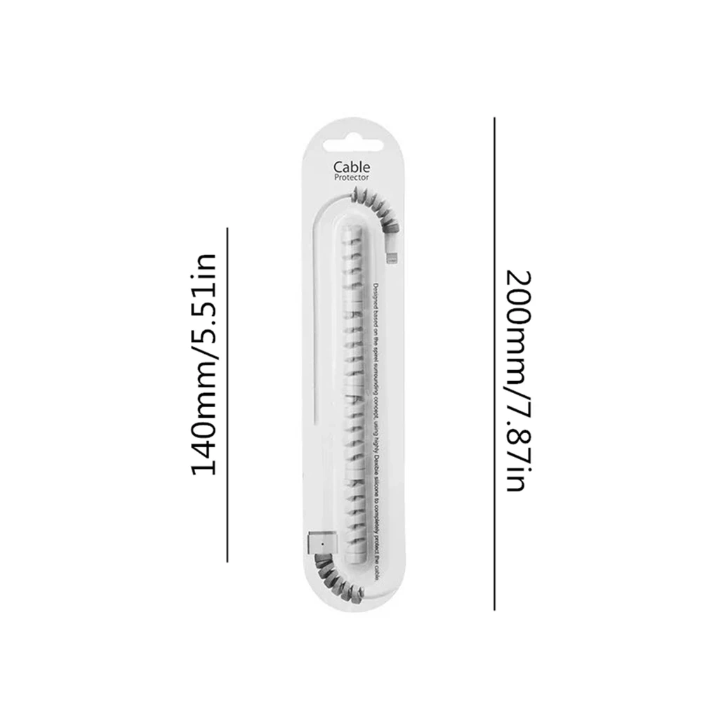 4 шт. защита для кабеля намотка чехол передачи данных от веревки пружинный шпагат