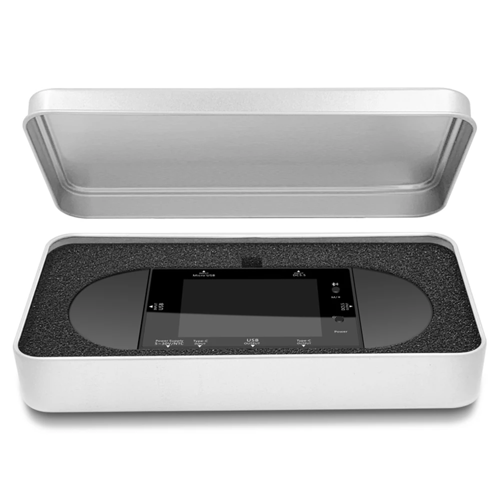 

UD24 DC5.5 USB tester Type-C 2.4"inch digital voltmeter ammeter power bank voltage detector volt PD Trigger electric meter