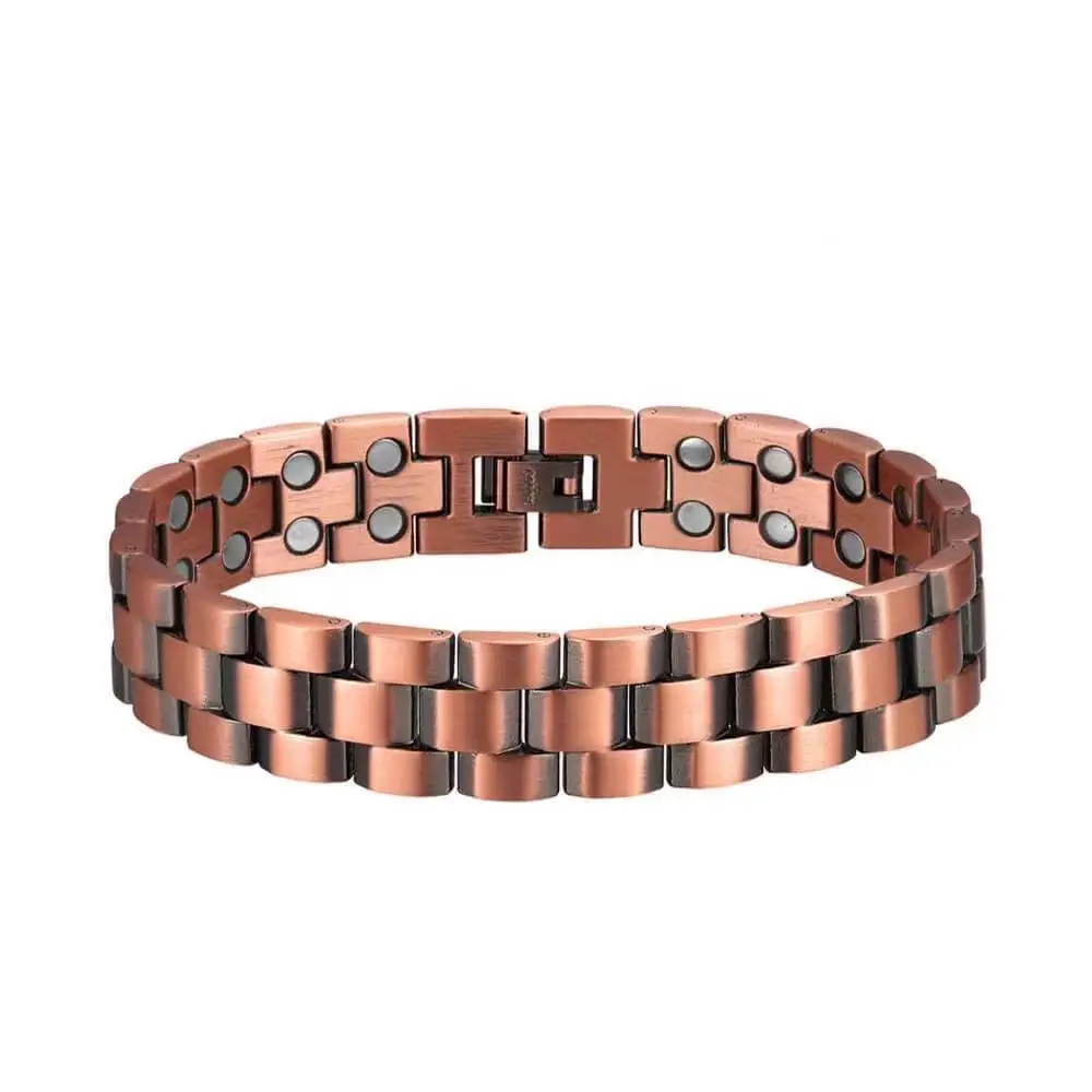 

Super magnetic red copper magnet therapy arthritis wristband bracelet