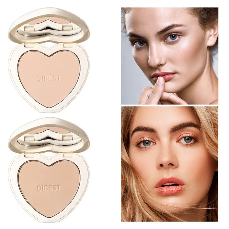 

12g Oil-contorl Matte Foggy Pressed Powder For Hide Concealer Compact Powder Foundation Long Lasting Translucent For Oily Skin
