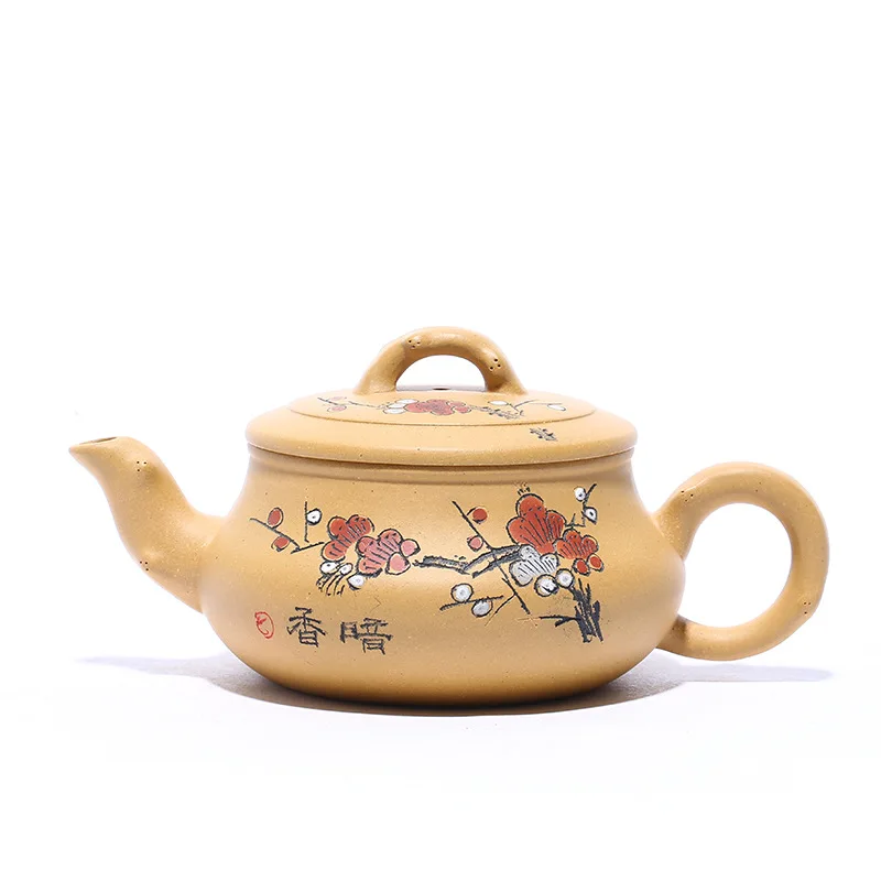 

Yixing zishahu raw ore section mud dark fragrant bamboo section teapot gift goods