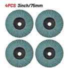 Комплект из 3 предметов, 3 дюйма 75 мм Лепестковые диски наждачные круги 80 грит абразивный инструмент для резки древесины шлифовальные круги разных цветов лезвия для угловая шлифовальная машина