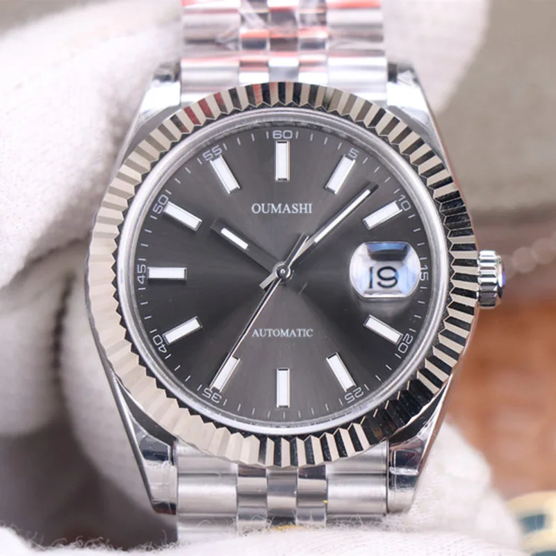 

41mm automatic mechanical watch for the Men's watches men 904L stainless steel Sapphire glass water proof 3