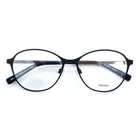 Британский бренд, оправы для очков из чистого титана для женщин, для близорукостичтенияпрогрессивный черный