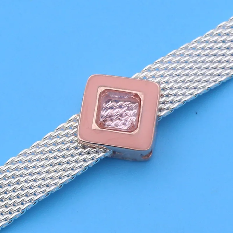 Подлинные женские очаровательные розовые золотые рефлексоры Сверкающий Розовый