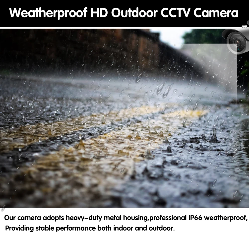 HD 8 канальная домашняя система видеонаблюдения 8CH AHD DVR НАБОРЫ 2.0MP 1080P 3000TVL CCTV камеры