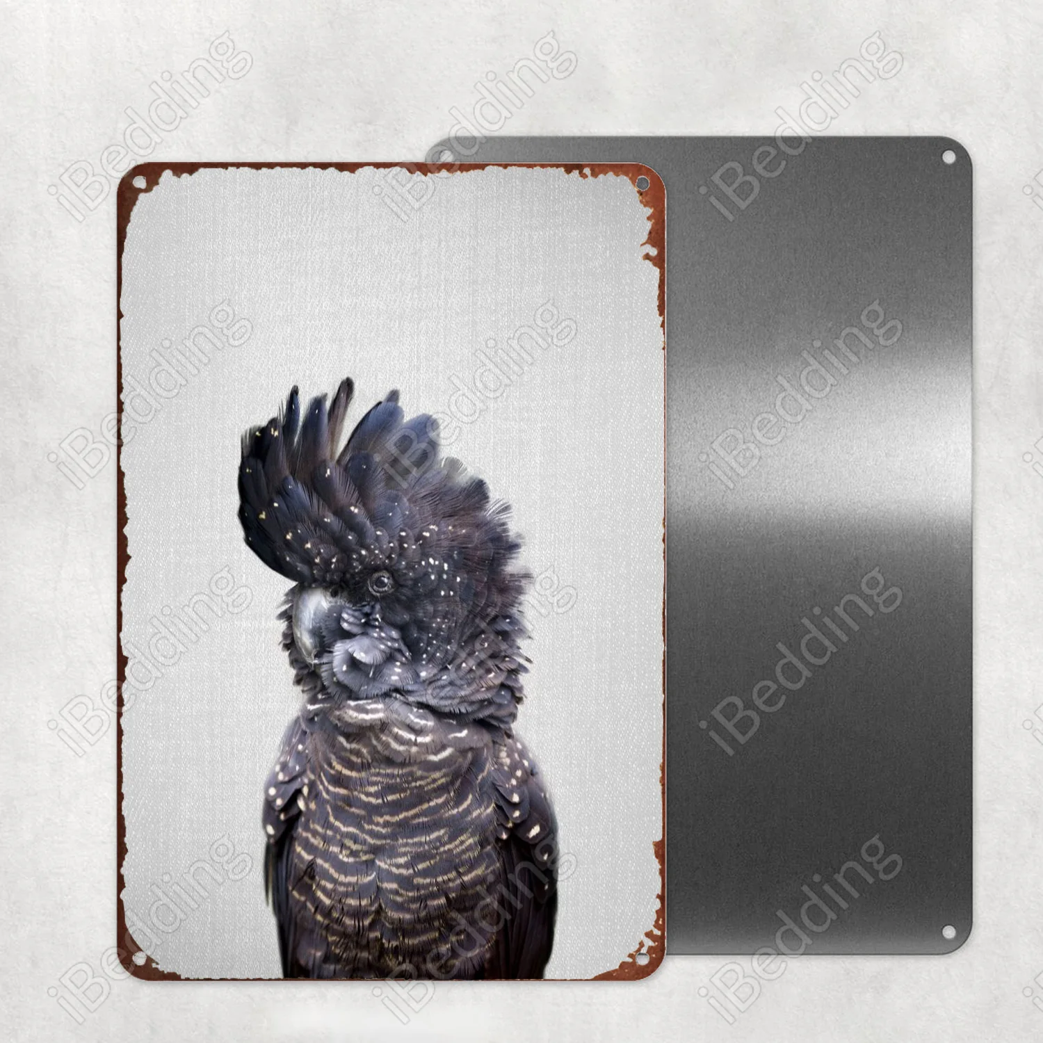 

Черный цвет, яркая металлическая фотография, украшение для стен паба, клуба, железная живопись, декоративная пластина 20x30 см