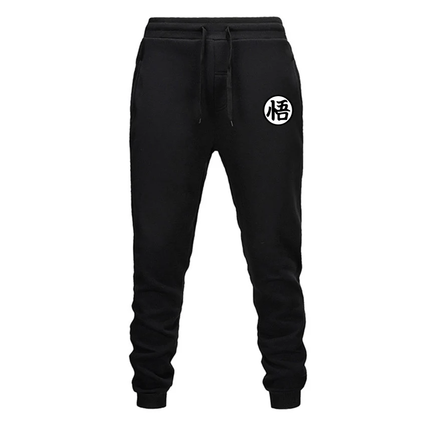 Повседневные Мужские штаны с забавным принтом Dragon Ball Goku хлопковые осенние зимние
