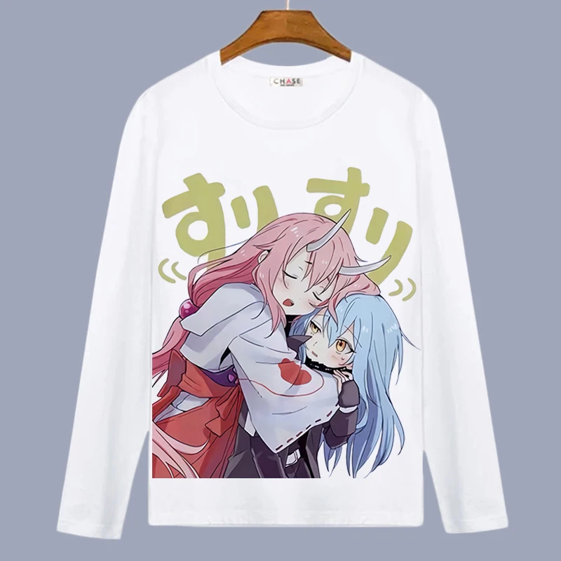 Футболка для косплея That Time I Got Reincarnated as a Slime Rimuru Tempest мужчин/женщин на весну осень