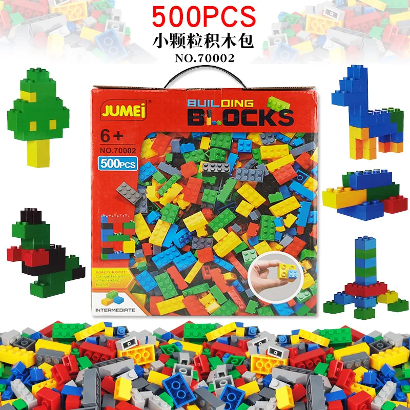 Совместимость с Lego 1000 шт объемные строительные блоки для детей DIY Творческий