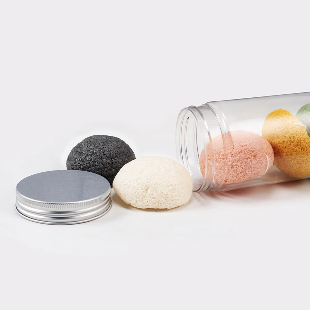 

8Pcs Natural Konjac Sponges Facial Sponges Cleaning Puffs Skin Sponges