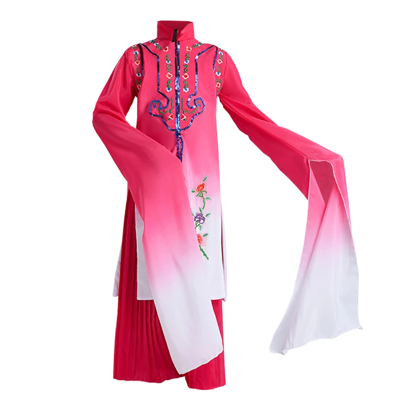 

Children's Opera Water Sleeves Performing Costumes Ethnic Dance Ancient Chinese Costume Huangmei Opera Group