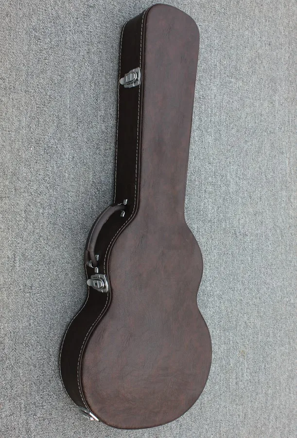 Жесткий корпус для электрогитары LP и т. Д. Доступен черный коричневый цвета |