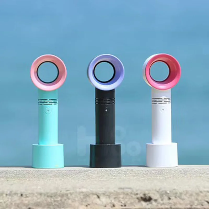 Светодиодный индикатор Вентилятор Ручной Usb перезаряжаемый портативный мини