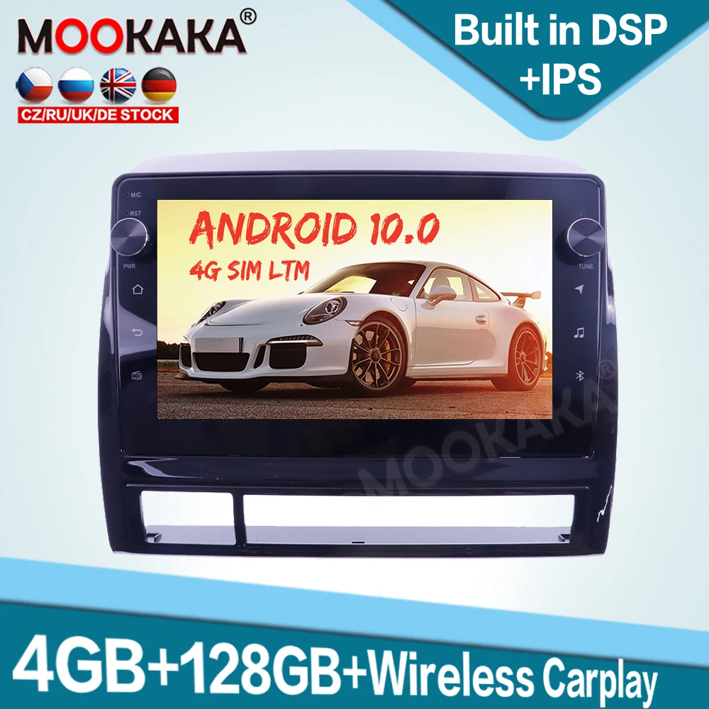 

Автомобильный мультимедийный плеер для Toyota Tacoma 2002-2013 128G Carplay Android 10,0, автомобильное радио, GPS-навигация, аудио стерео головное устройство DSP