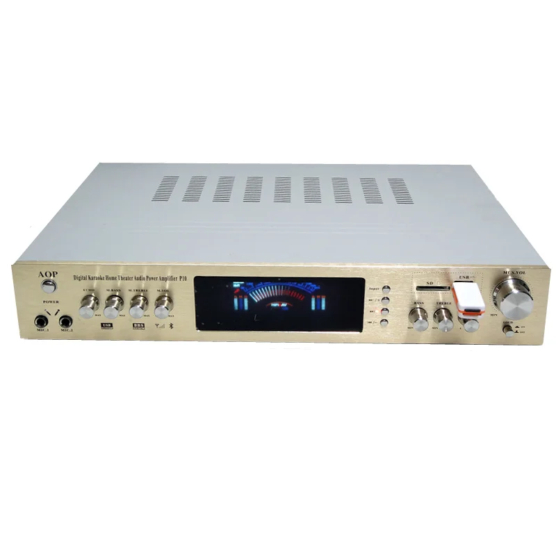 

5-channel high-power professional digital karaoke amplifier high fidelity home theater power amplifier dynamic screen