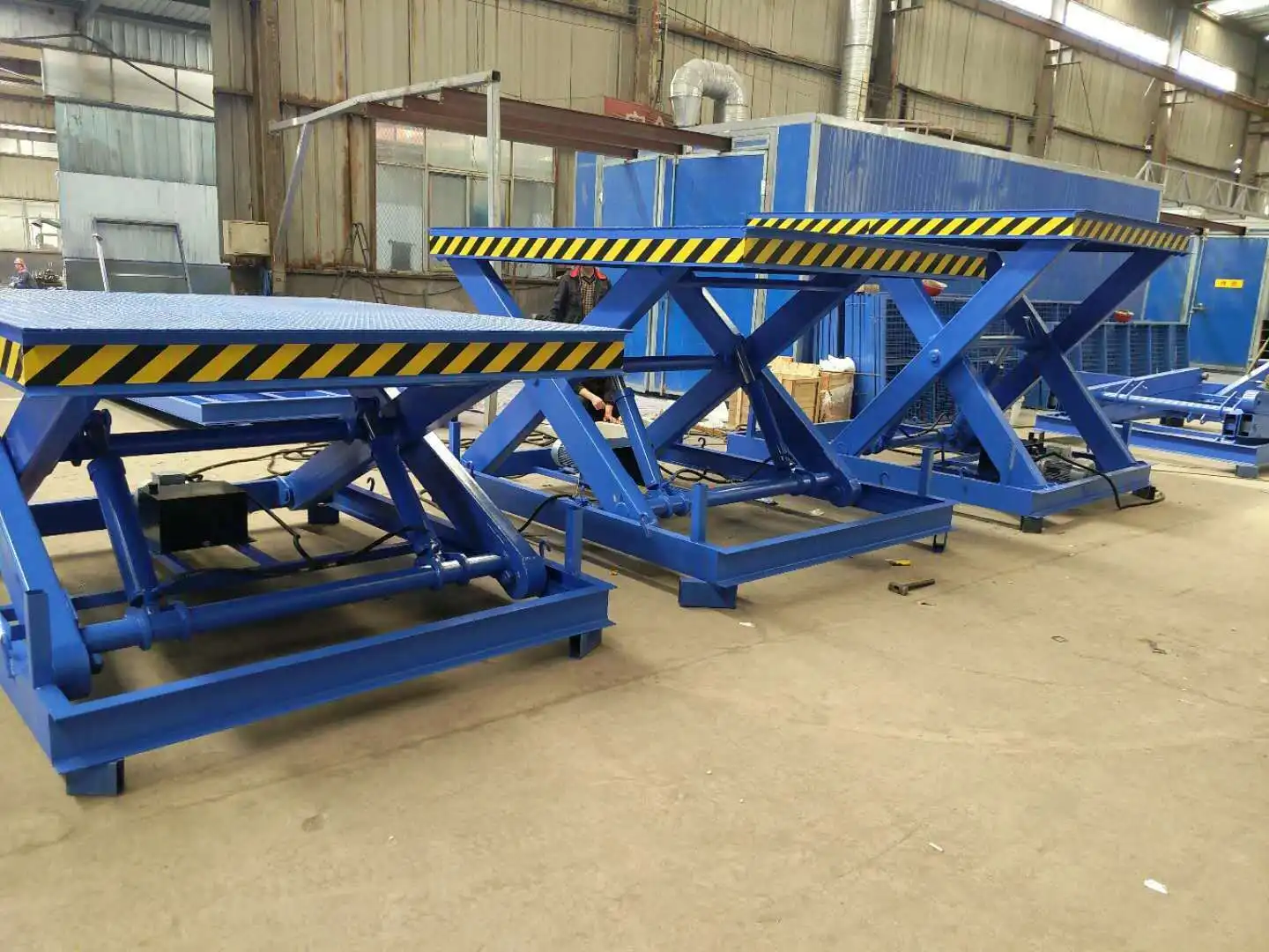 

Qiyun Container Loading Unloading Goods Stationary Fixed Scissor Electrical Lift Table Hydraulic Lift Platform