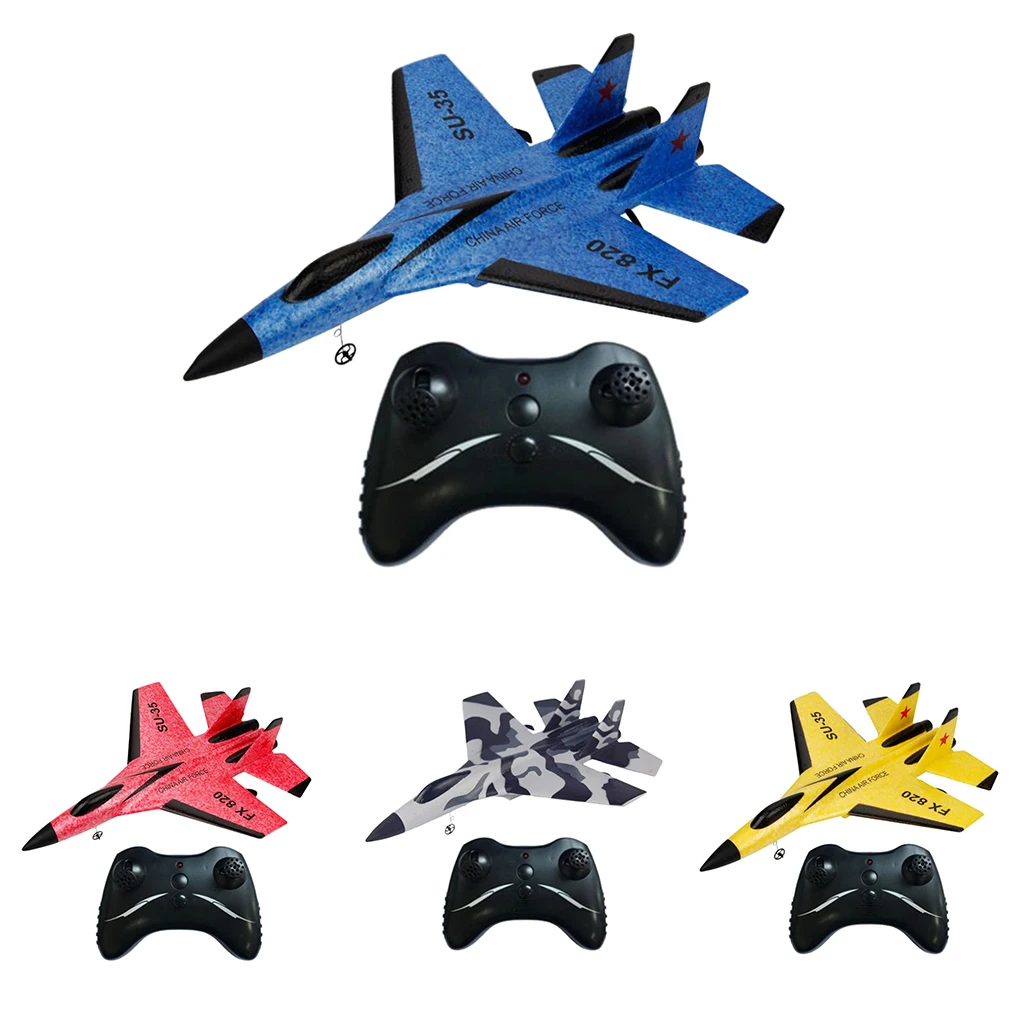 

1pc RC Glider Plane 2.4G Remote Control Foam Aircraft Kids Toy Xmas Present