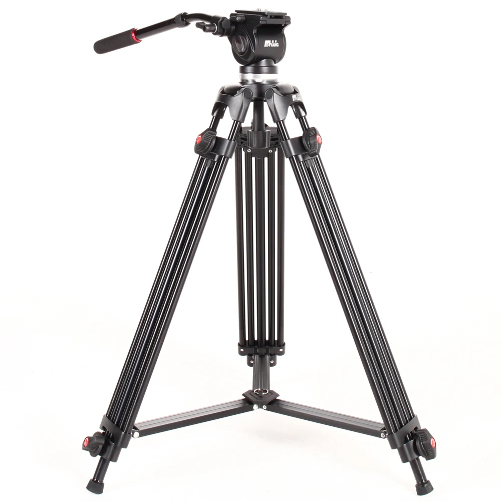 

JY-0508 Photography Camera Studio Video Tripod JIEYANG JY0508 Professional Stand for Dslr with Fluid Damping Head Load 5KG