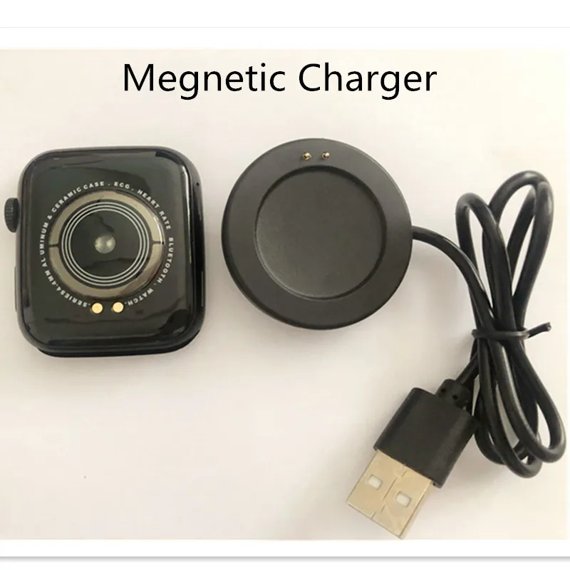 

10 T500 Plus Smart Watch 2020 44mm Full Touch Screen Smartwatch Heart Rate Sleep Monitor No Waterproof Wristwatch IWO 12 W26