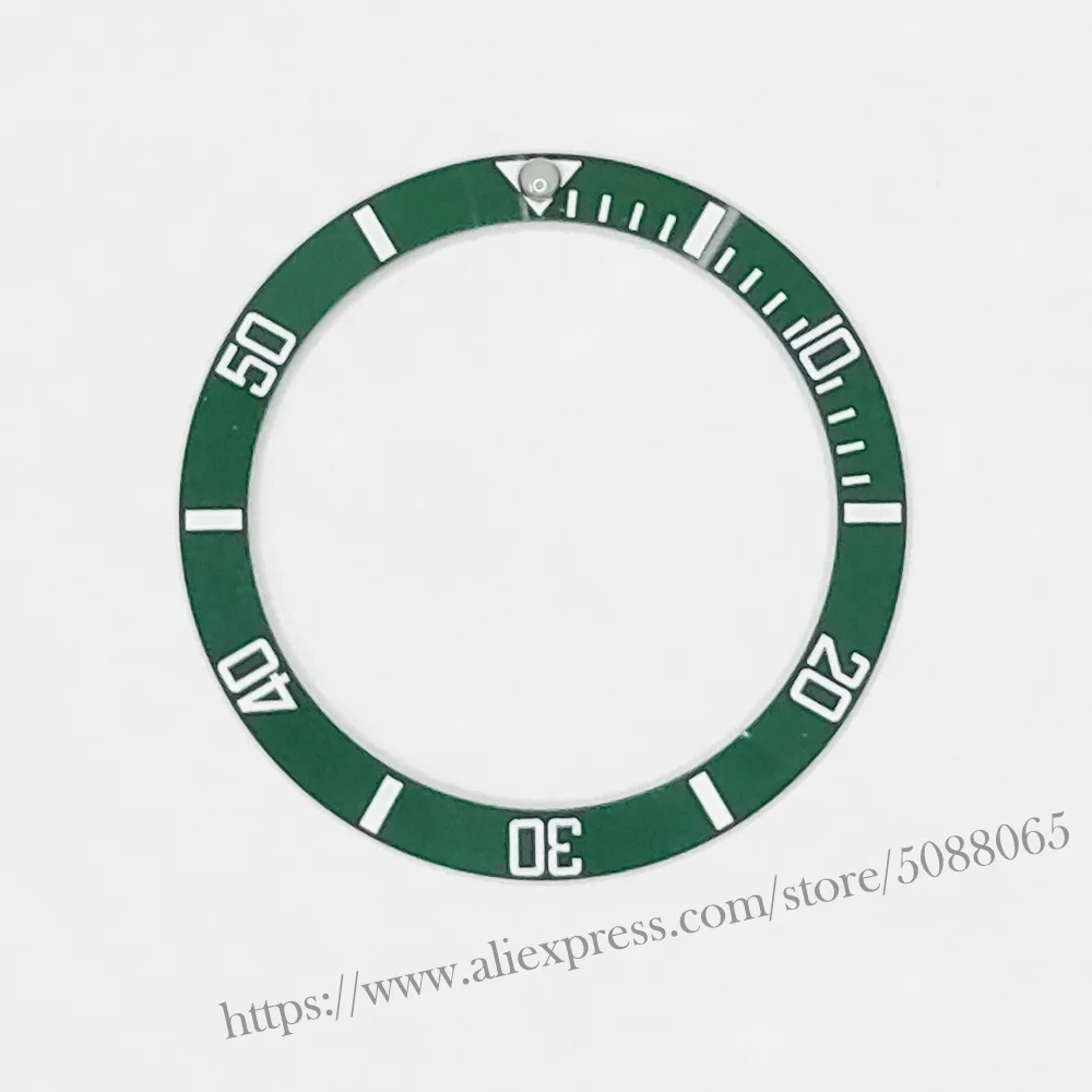 Черные/синие/зеленые мужские часы Сменные аксессуары с керамическим лицевым