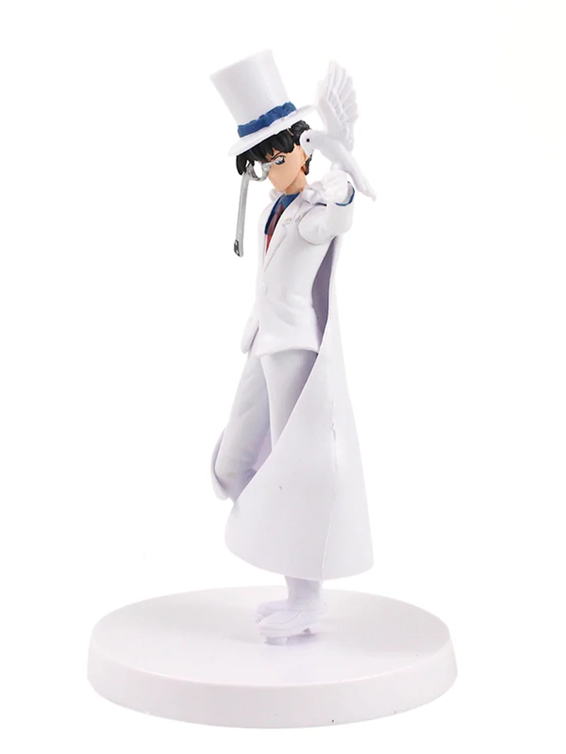 

15cm 2pcs/lot Detective Conan Kid the Phantom Thief Kuroba Kaito Cool Magician Anime Model Toys