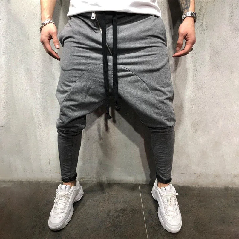 Мужские повседневные спортивные брюки Harlan в стиле хип хоп с пуговицами мужские